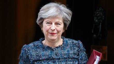 Die britische Premierministerin Theresa May. 