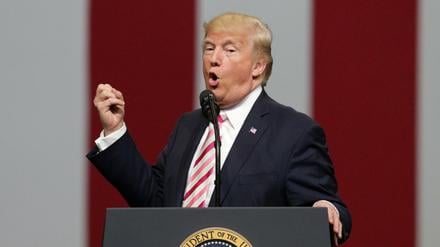 Attacke gegen den Profisport: US-Präsident Donald Trump