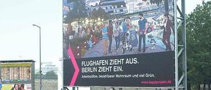 Für das Flughafen-Areal hat der Berliner Senat schon große Pläne.