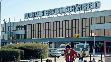 Der Flughafen in Schönefeld am Rande der Hauptstadt.