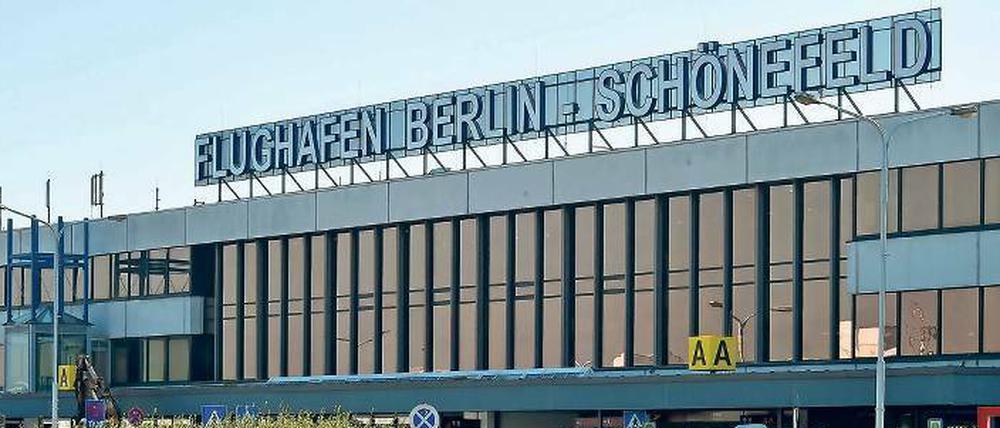 Der Flughafen in Schönefeld am Rande der Hauptstadt.