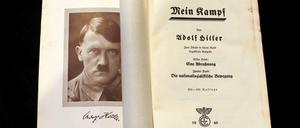 Adolf Hitlers "Mein Kampf", Ausgabe von 1940.