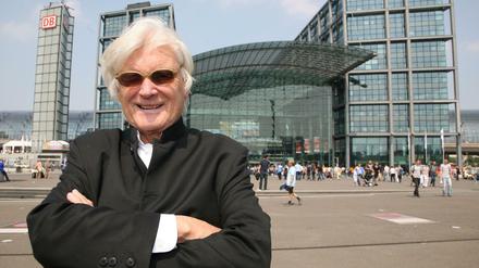 Architekt Meinhard von Gerkan hat auch den Hauptbahnhof in Berlin entworfen. 