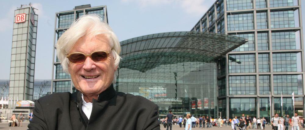 Architekt Meinhard von Gerkan hat auch den Hauptbahnhof in Berlin entworfen.