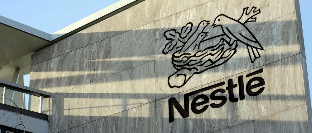 Eine Nestle-Zentrale in Vevey, Schweiz.