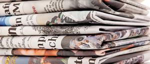 Gedruckt ist gedruckt. Die Bundestagswahl beschäftigt die internationale Presse.