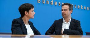 Petry und Pretzell im Mai 2017.