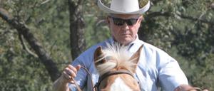 Roy Moore, hier auf dem Weg zur Wahl. 