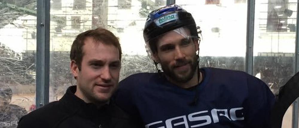 Es war einmal in Berlin. Mark (l.) und Darin Olver als sie beide noch Eisbären waren.