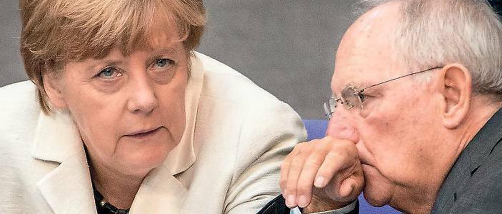 Im Gespräch als nächster Bundestagspräsident: Finanzminister Wolfgang Schäuble.
