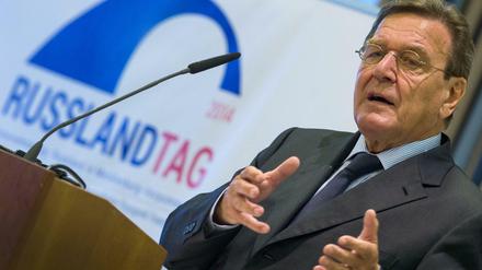 Ex-Bundeskanzler Gerhard Schröder (SPD)