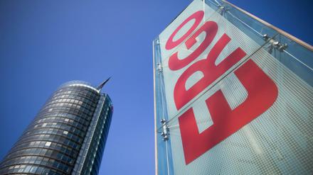 Blick auf die Konzernzentrale von Ergo in Düsseldorf. 