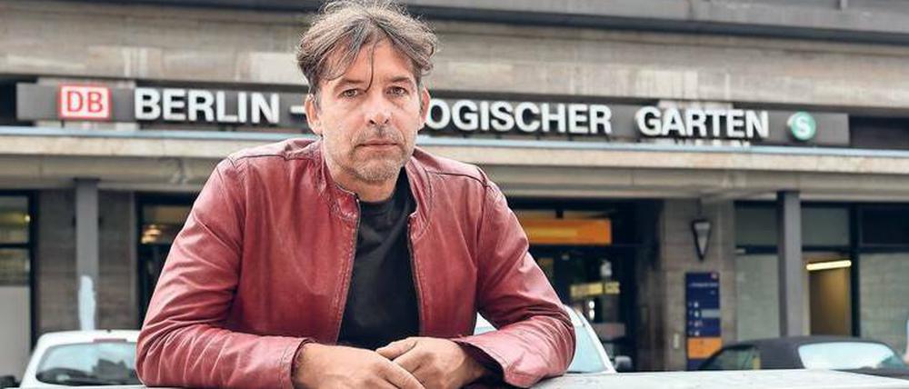Vom Junkie-Darsteller zum Sozialarbeiter. „Früher war hier Endstation.“ Thomas Haustein am Bahnhof Zoo, dem Schauplatz der Geschichte um Christiane F. 