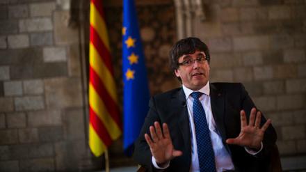 Carles Puigdemont geht mit scharfen Worten auf Konfrontationskurs zur spanischen Zentralregierung.