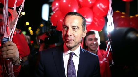 Schlechte Umfragewerte. Der österreichische Bundeskanzler Christian Kern (SPÖ). 