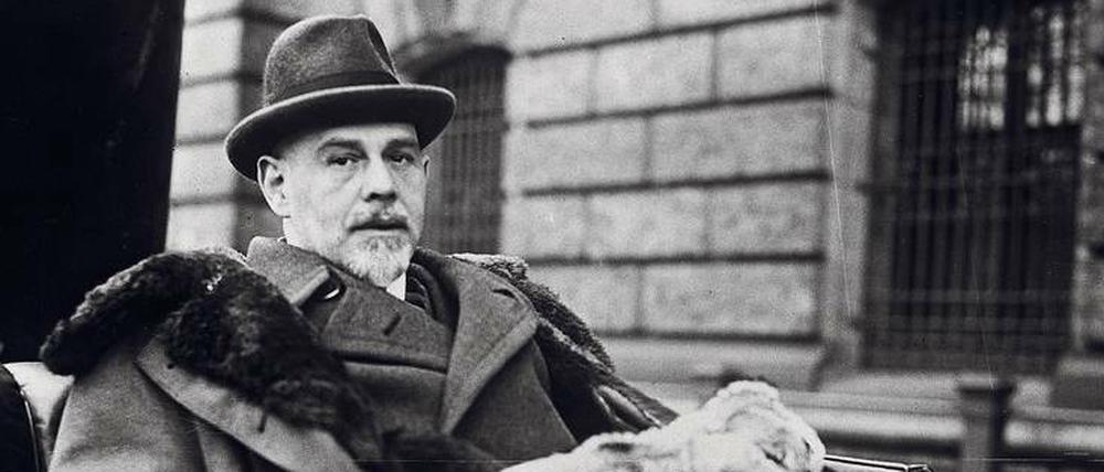 Aristokrat, Industrieller, Revolutionär, Weltbürger. Walther Rathenau im April 1922, zwei Monate vor seiner Ermordung.