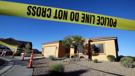 In diesem Haus in Mesquite, Nevada soll Stephen Paddock gelebt haben.