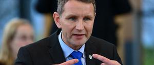 Meint er, wenn er über die Defizite von Migranten lästert, auch die ehemalige DDR-Bevölkerung? Björn Höcke im Landtag von Erfurt.