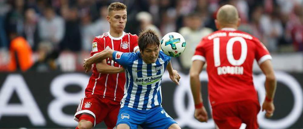 Pal Dardai zauberte Genki Haraguchi aus dem Hut und der lieferte gegen die Bayern.