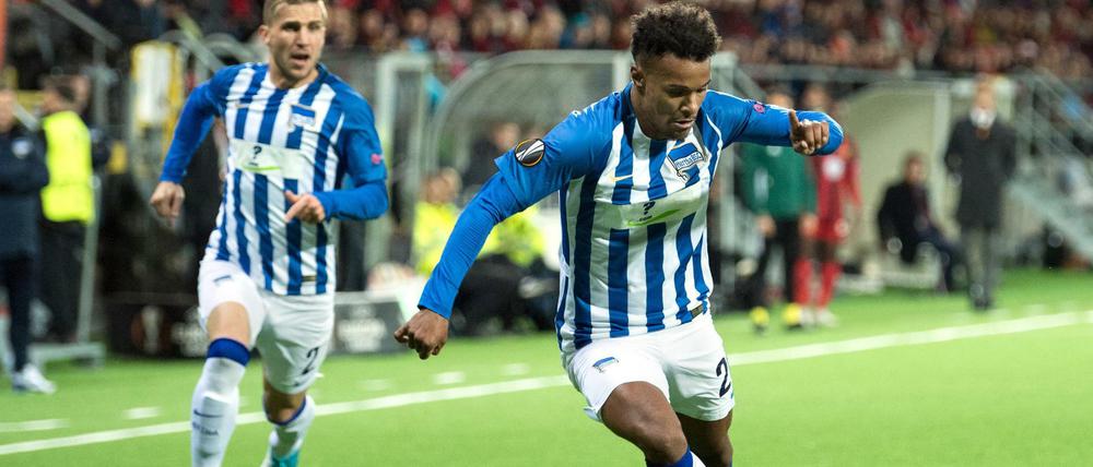 Zurück im Spiel. Valentino Lazaro (rechts) debütierte in Östersund. 