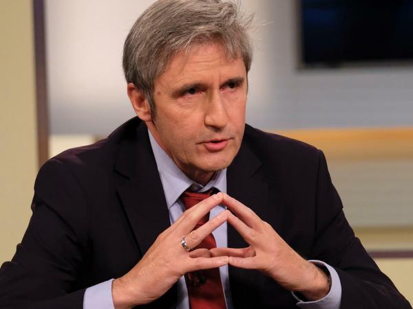 Frank Richter am 17. September in einer ARD-Talkshow.