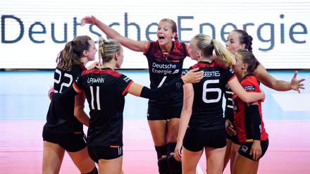 Maren Fromm (Mitte) und ihre Teamkolleginnen konnten erneut feiern (Archivbild).