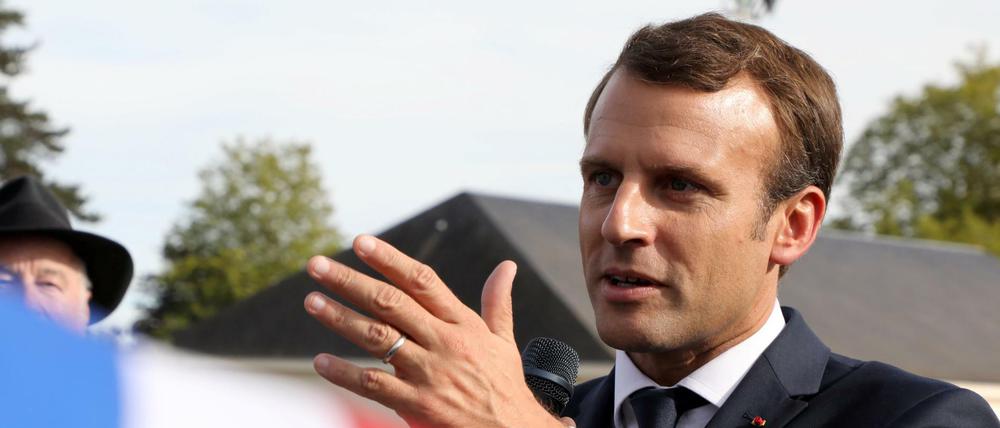 Frankreichs Präsident Emmanuel Macron