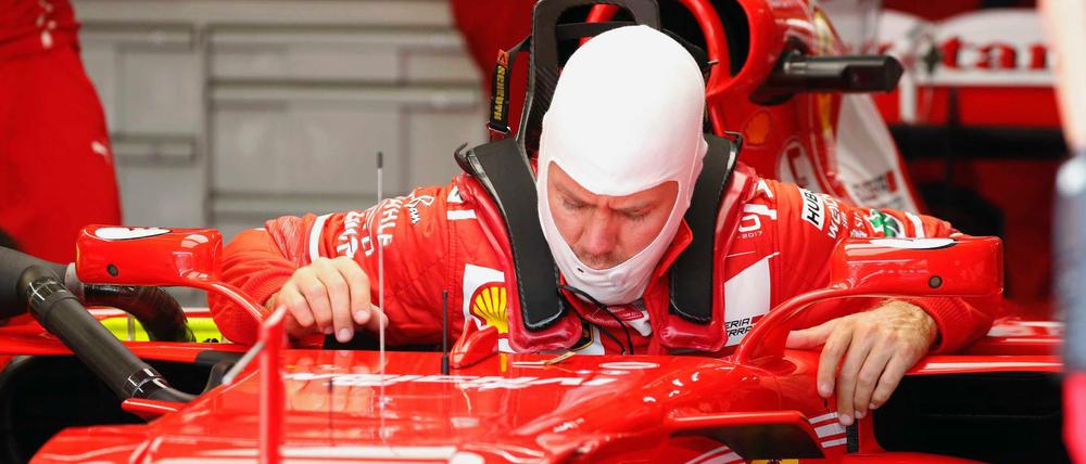 Für Sebastian Vettel war es ein schwarzer Tag.