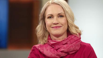 Manuela Schwesig am Wahlabend in der ARD.