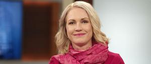 Manuela Schwesig am Wahlabend in der ARD.