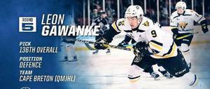 Die Winnepeg Jets haben sich die Rechte am Berliner Leon Gawanke gesichert, spielen wird aber zunächst in einer Juniorenliga.