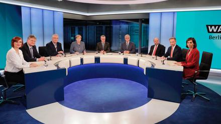 Elefantenrunde nach der Bundestagswahl: Auch hier wurde behauptet, die Medien seien schuld am Wahlerfolg der AfD.