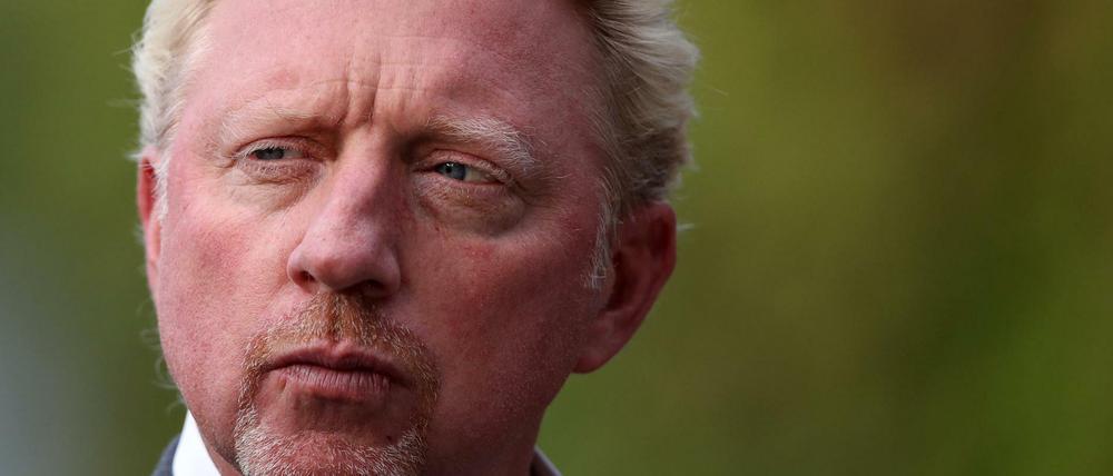 Der ehemalige deutsche Tennis-Profi Boris Becker.
