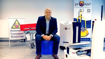 InSystems-Chef Torsten Gast in seinem Showroom