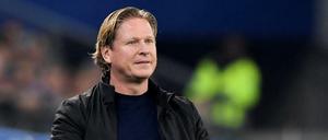 Markus Gisdol steht mit dem HSV da, wo der HSV meistens steht - auf dem Relegationsrang.