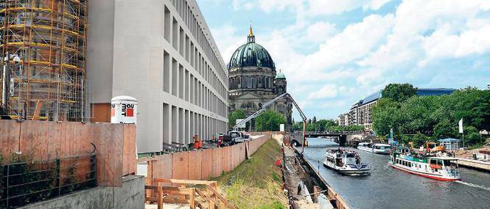 Fortgeschritten. In zwei Jahren soll das Humboldt-Forum eröffnen. 