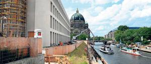Fortgeschritten. In zwei Jahren soll das Humboldt-Forum eröffnen. 