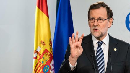 Spaniens Ministerpräsident Mariano Rajoy findet bisher keinen Ausweg aus der Krise.