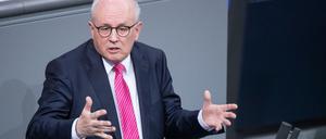 Volker Kauder, Vorsitzender der CDU/CSU-Bundestagsfraktion 