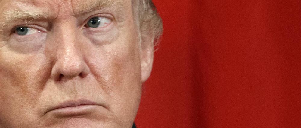 US-Präsident Trump hat augenscheinlich Pate für die Hauptfigur in Sam Bournes Roman "Der Präsident" gestanden.