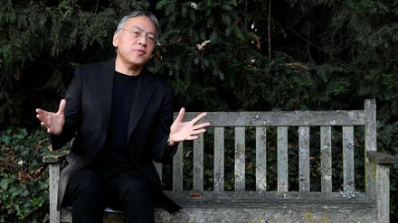 Kazuo Ishiguro am Tag der Nobelpreisverleihung