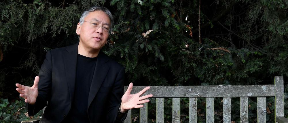 Kazuo Ishiguro am Tag der Nobelpreisverleihung
