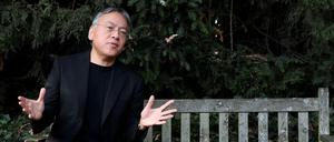Kazuo Ishiguro am Tag der Nobelpreisverleihung