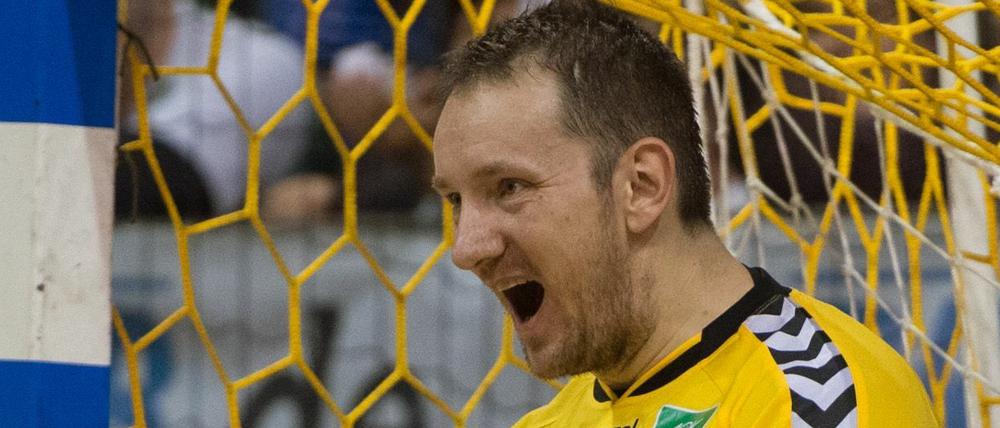 Füchse-Kapitän Petr Stochl.