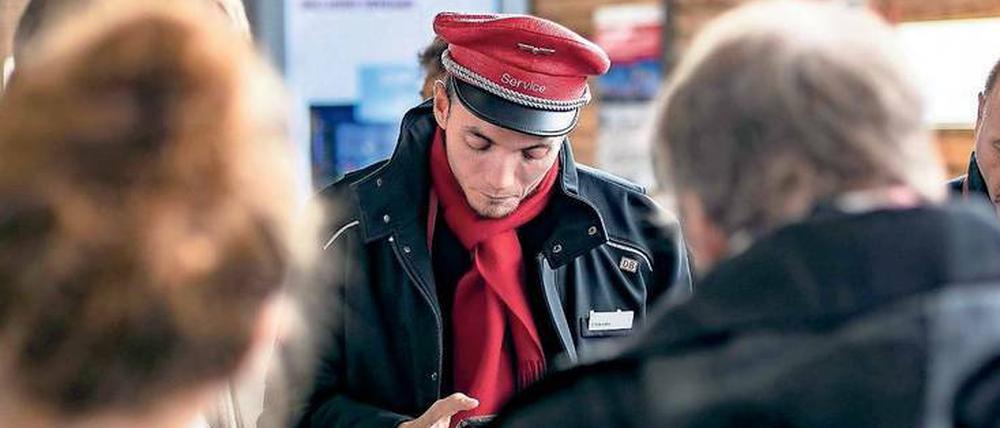 Nach dem Sturm brauchen die Kunden der Bahn vor allem Informationen. Gut, wenn dann jemand da ist, der den Überblick hat.