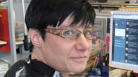 Im Dienst der Kunden. Yvonne Wick.