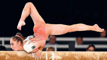 Die Ludwigsburgerin Tabea Alt hat am Schwebebalken sowohl in der Qualifikation als auch im Mehrkampf die besten Noten von den Kampfrichtern bekommen.