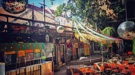 Die Wilde Renate im Friedrichshain hat jetzt einen Biergarten. Foto: Tom Neumann