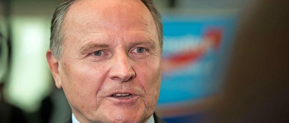 Attackiert. Georg Pazderski, AfD-Fraktionsvorsitzender im Berliner Abgeordnetenhaus.