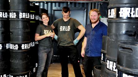 Die BRLO - Brauerei ist selbst erst drei Jahre alt und sorgt schon für Nachwuchs bei den Berliner Brauern.